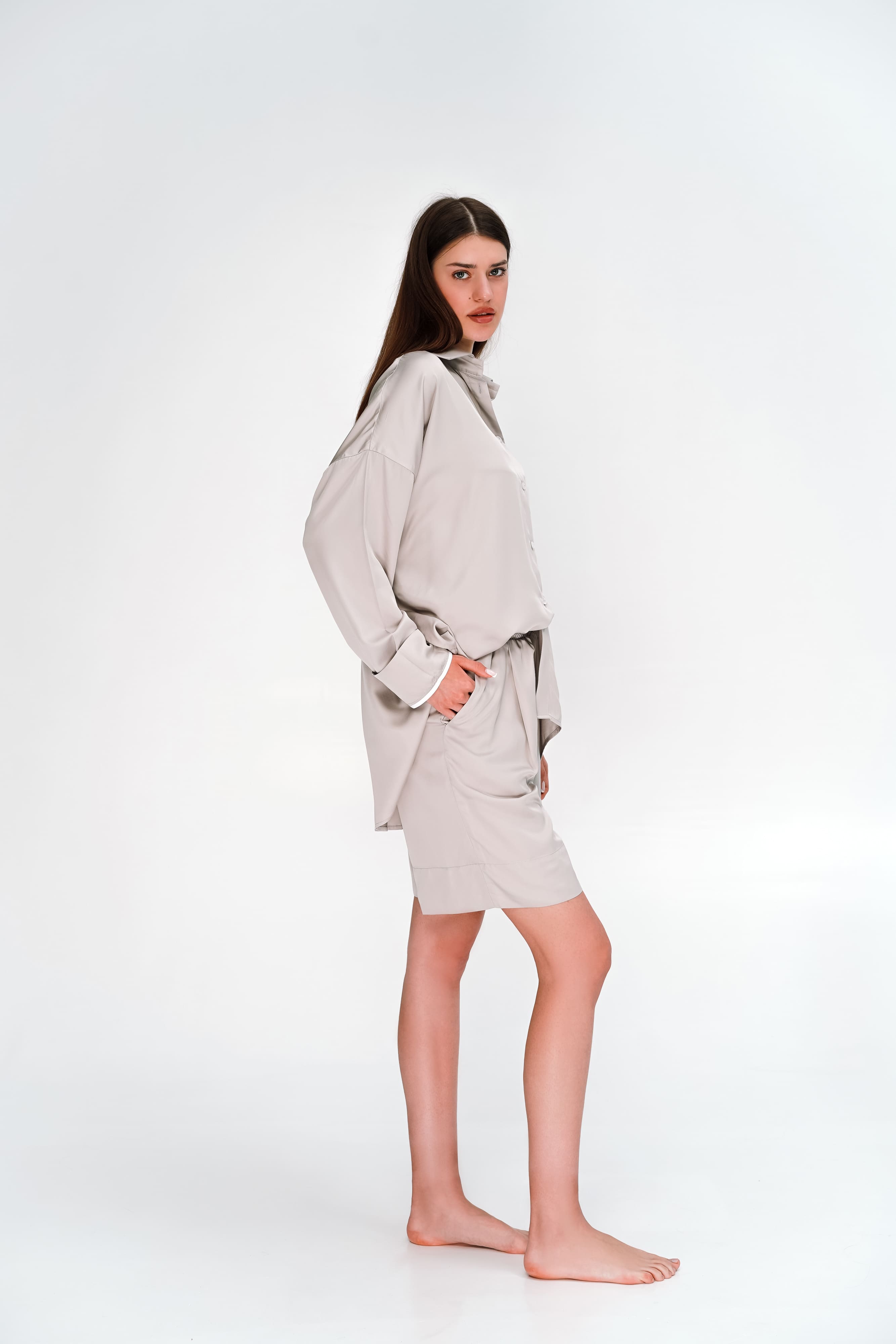 summer suit silver grey світло-сірий 7